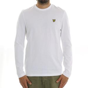 T-SHIRT MANICA LUNGA LYLE & SCOTT BIANCO